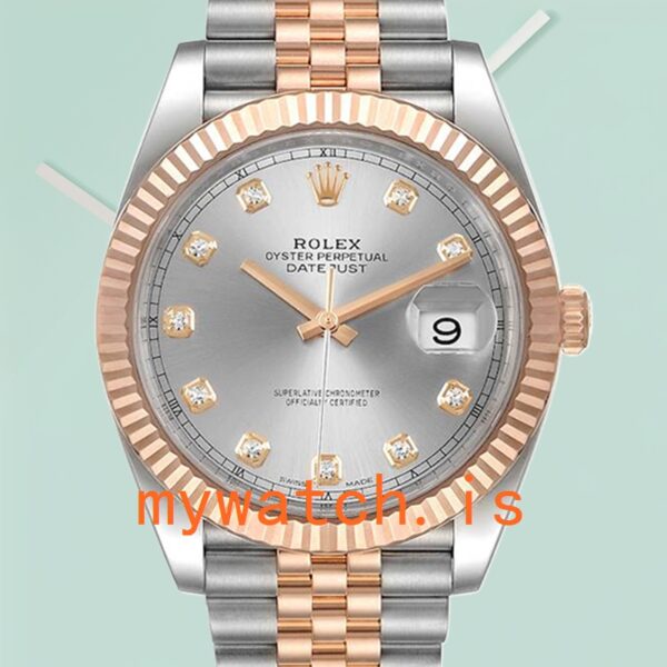 Rolex Datejust 41mm Mens 126331 Silver-tone Stainless Steel: A Timeless Masterpiece