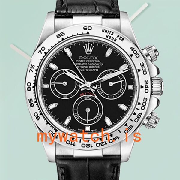 Rolex Daytona 40mm 116519 Men's Silver-tone: A Timeless Masterpiece