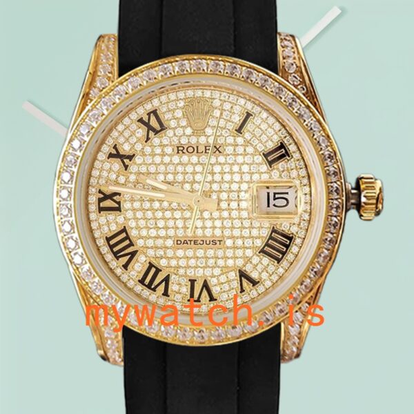 Rolex Day-Date m228396tbr-0022 Mens 40mm Silver Stripe Dial: Genuine vs. Replica