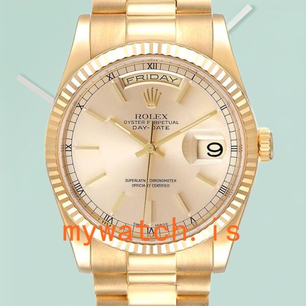 Rolex Day-Date Men's 118238 36mm Champagne Dial: The Epitome of Luxury