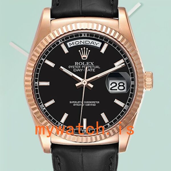 Rolex Day-Date Mens 40mm m228236-0013 Automatic: Authentic vs. Replica