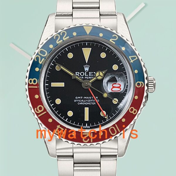 Rolex GMT-Master 6542 Men's 40mm Black Dial: A Timeless Classic