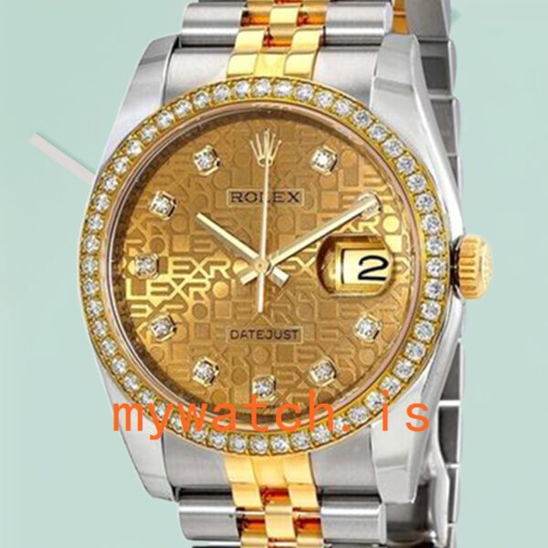 Rolex Datejust Men's 116243CJDJ 36mm Black Dial: A Timeless Masterpiece