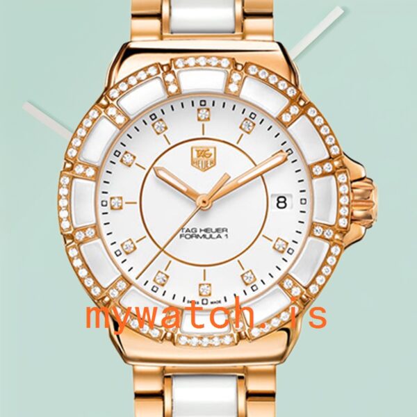 Tag Heuer Formula 1 Ladies WAH1222.BB0866-001 38mm Bracelet: Genuine vs. Replica