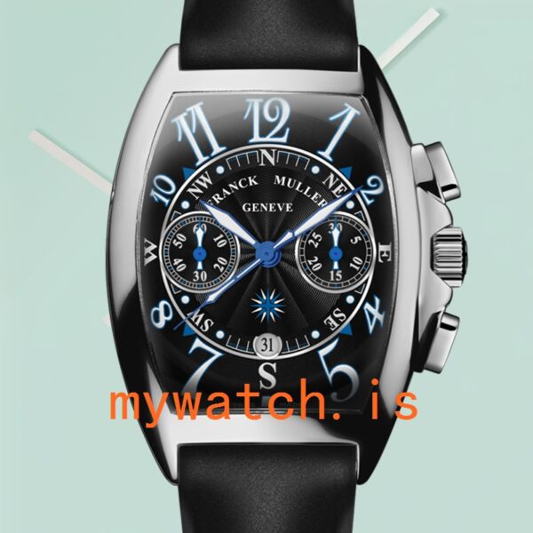 Franck Muller Mariner Mens 8080 CC AT MAR-2 40mm Silver-tone: A Masterpiece of Luxury Watchmaking