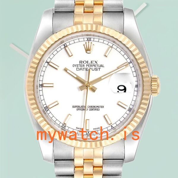 Rolex Datejust 116233 Mens 36mm White Dial: A Comprehensive Guide